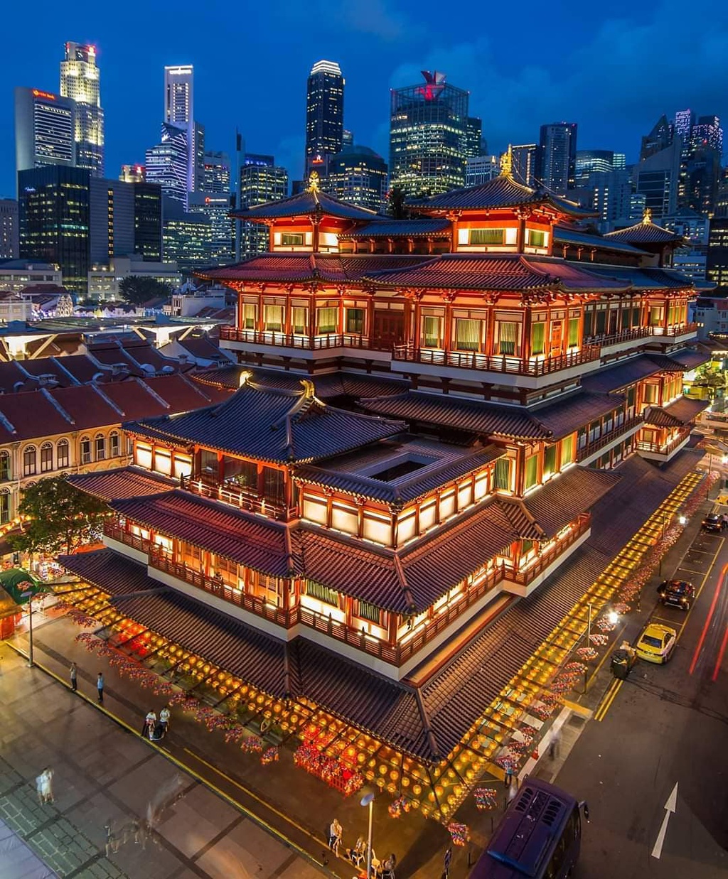 Ngôi chùa 46 triệu USD ở Singapore