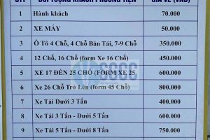 Lịch chạy tàu cao tốc cần giờ – vũng tàu