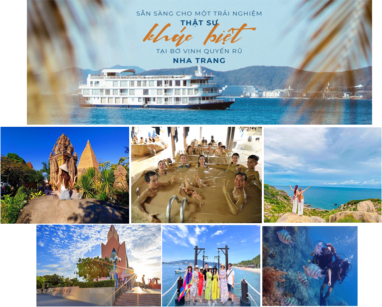 TOUR DU LICH THEO DOAN TEAM BUILDING GALA DINNER NHA TRANG DU THUYEN SEALIFE