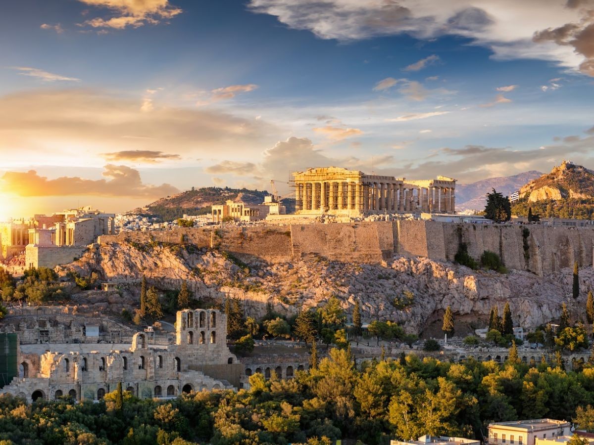 Athens Greece Acropolis Parthenon
