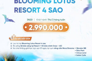 TOUR PHAN THIẾT – BLOOMING RESORT 4 SAO