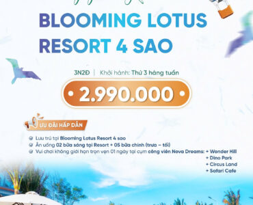 TOUR PHAN THIẾT – BLOOMING RESORT 4 SAO